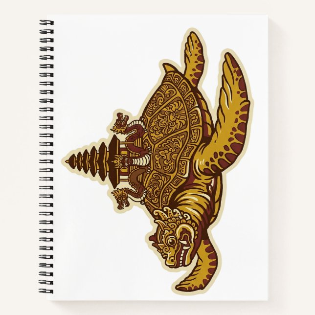 Bedawang Nala Notizbuch (Vorderseite)