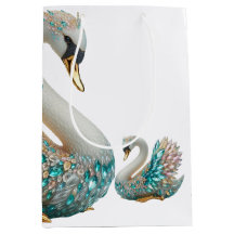Bedazzled Diamond Schwan Gold Kristall Bling
