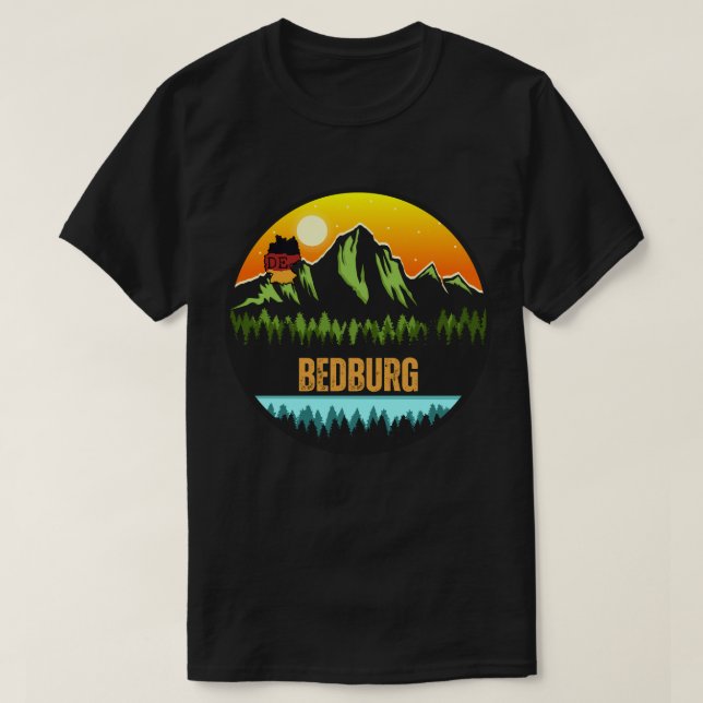 Bedburg, Deutschland T-Shirt (Design vorne)