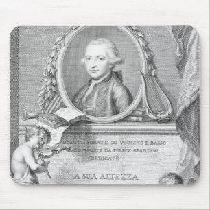 Bedecken Sie Abdeckung mit einem Porträt von Mousepad