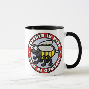 Bedeckt der Tasse in der Bienen-2