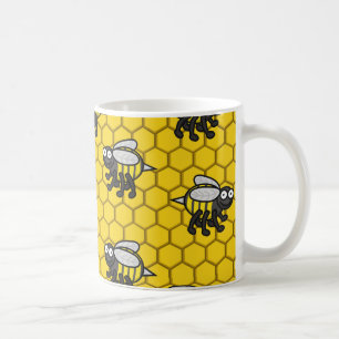 Bedeckt in Bienen-Tasse 2 Kaffeetasse