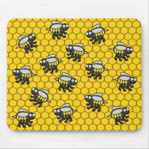 Bedeckt in den Bienen Mousepad 2