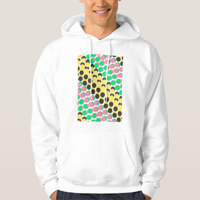 Bedeckte Punkte Hoodie (Vorderseite)