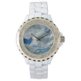 Bedeckungen von Wolken Armbanduhr