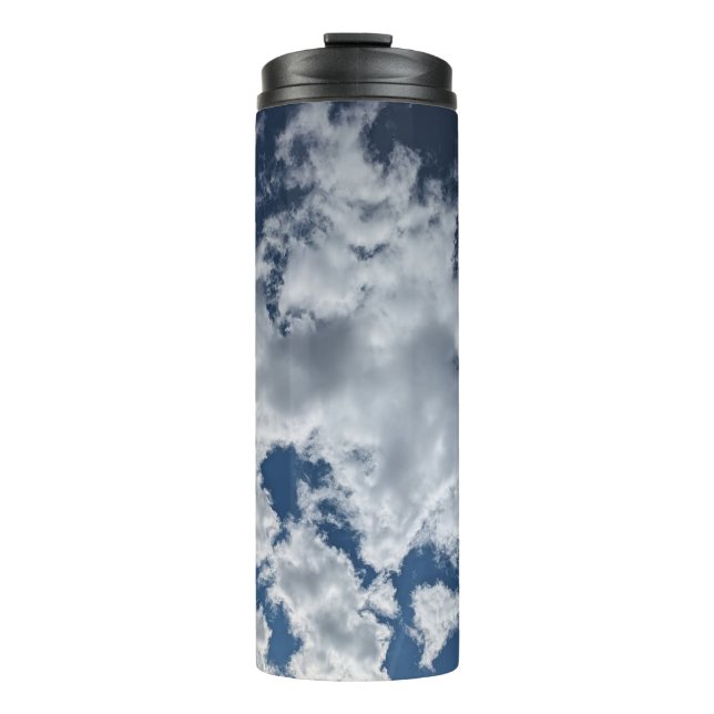 Bedeckungen von Wolken Thermosbecher (Vorderseite)