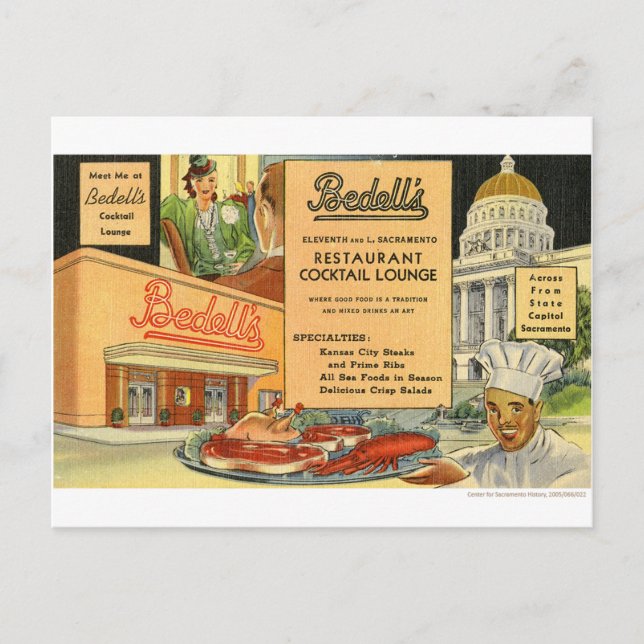 Bedell's Postcard Postkarte (Vorderseite)