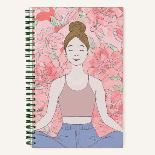 Bedenklich florales Journal Notizbuch