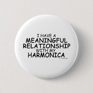 Bedeutende Beziehung Harmonica Button