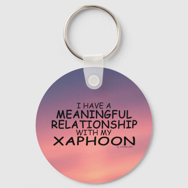 Bedeutende Beziehung Xaphoon Schlüsselanhänger (Vorderseite)