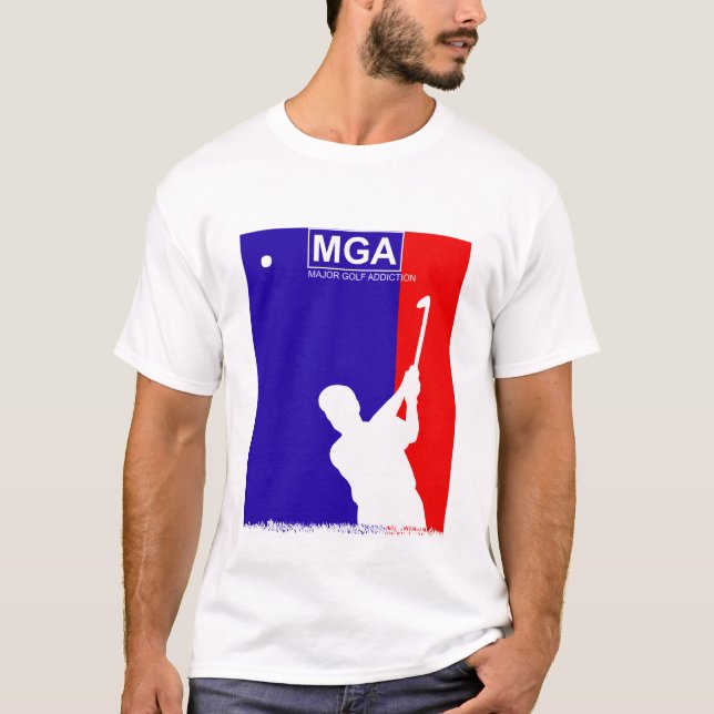 Bedeutende Golf-Sucht T-Shirt (Vorderseite)