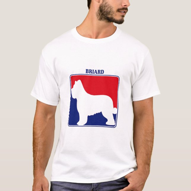 Bedeutende Liga Briard T - Shirt (Vorderseite)
