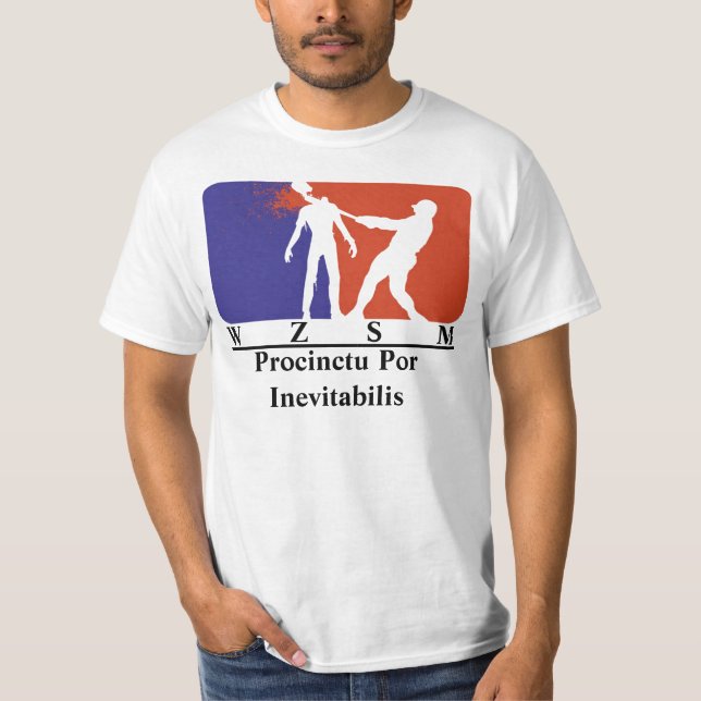 Bedeutende Liga-Zombie-Mörder-T - Shirt (Vorderseite)