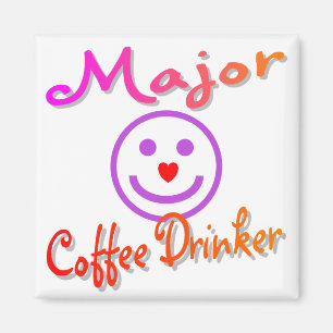 Bedeutender Kaffee-Trinker Magnet