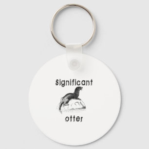 Bedeutender Otter Schlüsselanhänger