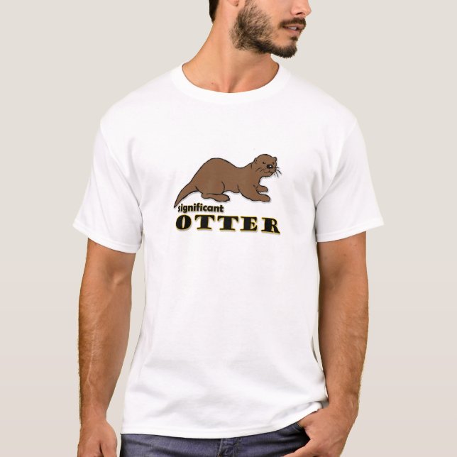 Bedeutender Otter T-Shirt (Vorderseite)