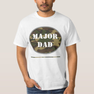 Bedeutender Vater, Camouflage-Militär T-Shirt