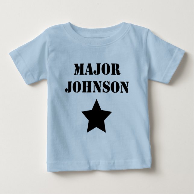 Bedeutendes Johnson Baby T-shirt (Vorderseite)