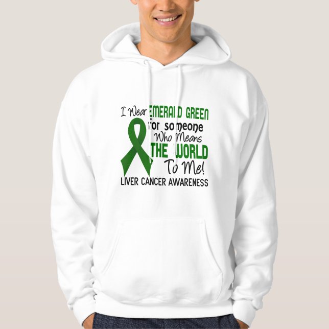 Bedeutet die Welt zu mir Krebs der Leber-2 Hoodie (Vorderseite)