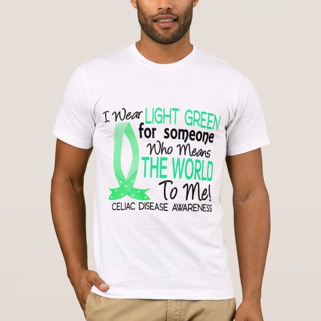 Bedeutet die Welt zu mir Zöliakie T-Shirt (Vorderseite)