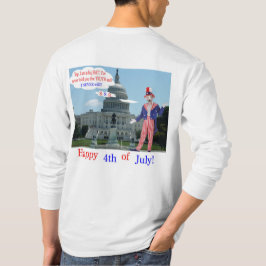 bedeutet langärmeliges Abschlagen. Glücklicher 4.  T-Shirt