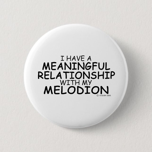Bedeutsame Beziehung Melodeon Button (Vorderseite)