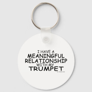 Bedeutsame Beziehung Trumpet Schlüsselanhänger