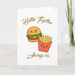 Bedeutsames Geschenk – Elegante Liebe Karte