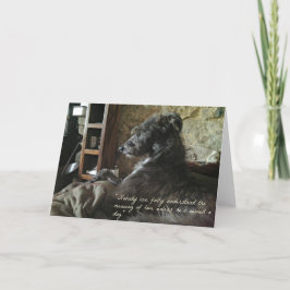 Bedeutung der Hundkarte für Lieben Karte