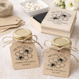 Bedeutung für die Gastgeschenk Hochzeit Gummi-Brie Gummistempel