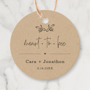 Bedeutung für Honig Jar Gevor / Saatgut-Packet Geschenkanhänger