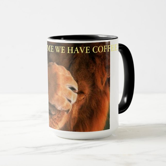 BEDEUTUNG LION TASSE (VorderseiteRechts)