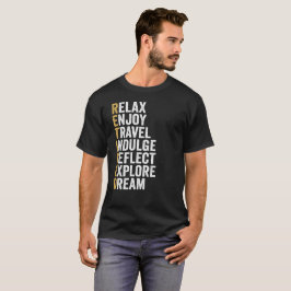 Bedeutung von Buchstaben im Ruhestand, Lustiger Ru T-Shirt