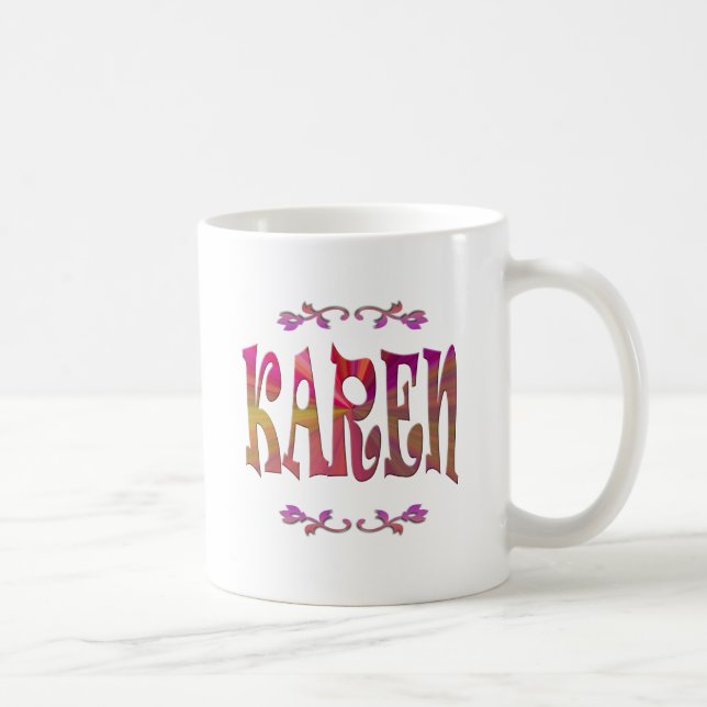 Bedeutung von Karen-Tasse Kaffeetasse (Rechts)