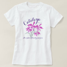 BEDEUTUNGS-Orchideen-Shirt Cataleya Mädchen C T-Shirt