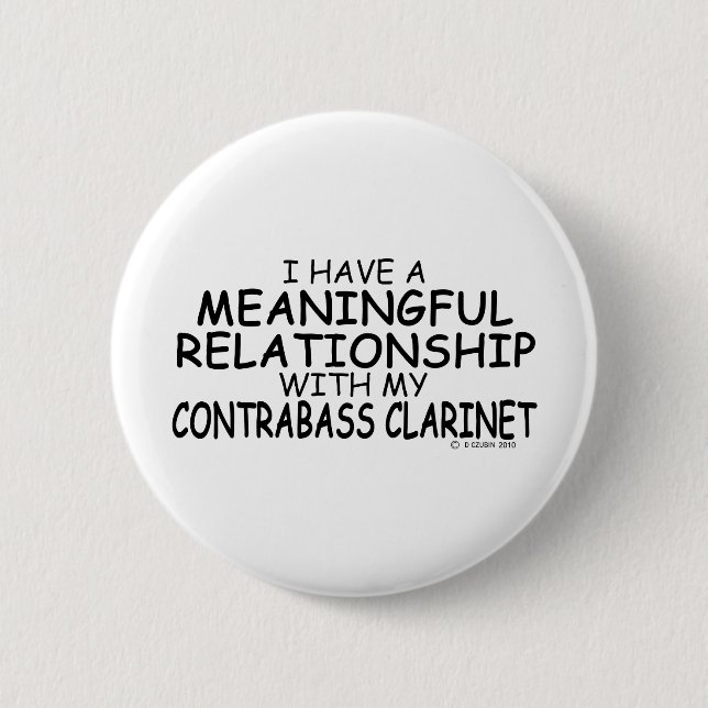 Bedeutungsvoller VerhältnisContrabassClarinet Button (Vorderseite)