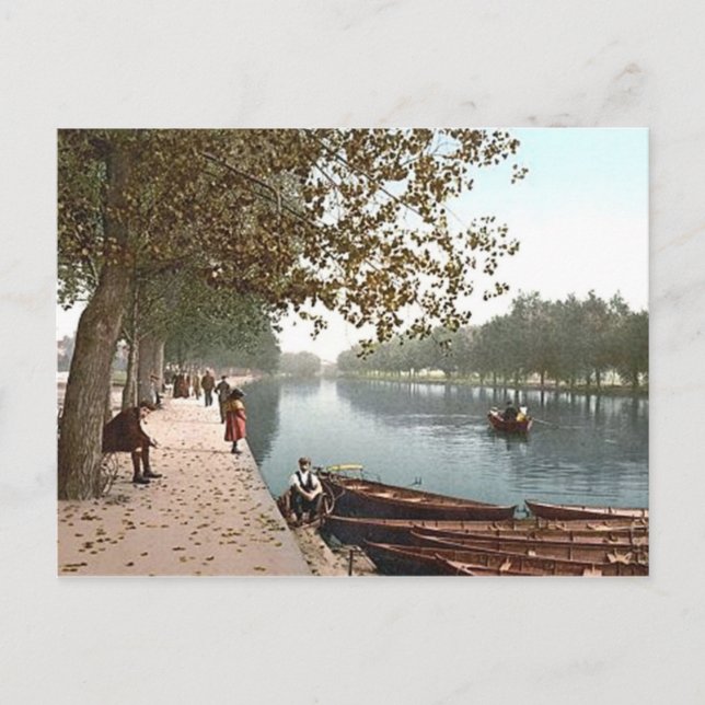 Bedford am Fluss Postkarte (Vorderseite)