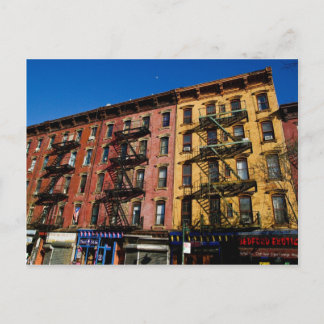 Bedford Ave. Carte postale des bâtiments