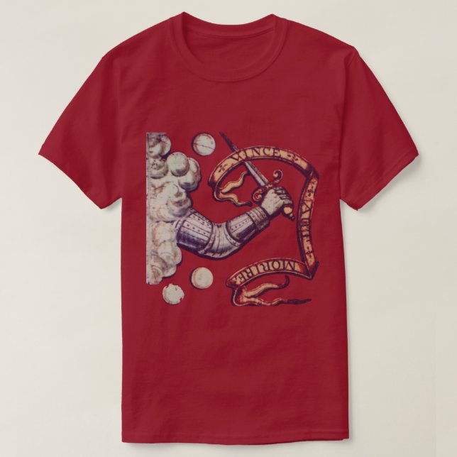 Bedford-Flaggen-AmerikanerMinutemen T-Shirt (Design vorne)