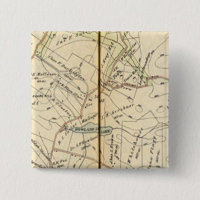Bedford, New York Button (Vorderseite)