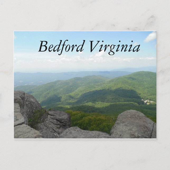 Bedford VA Postcard Postkarte (Vorderseite)