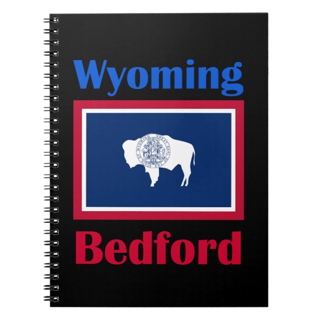 Bedford Wyoming Notizblock (Vorderseite)