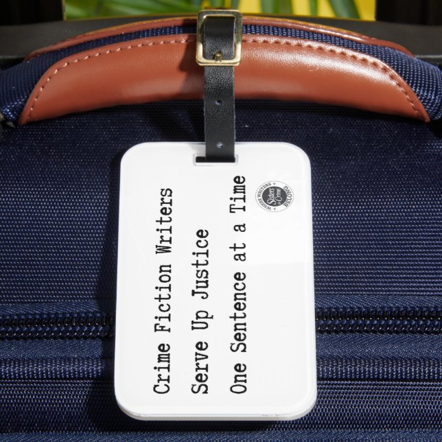 Bedienen der Justizmarke Gepäckanhänger (Vorderseite Insitu 2)