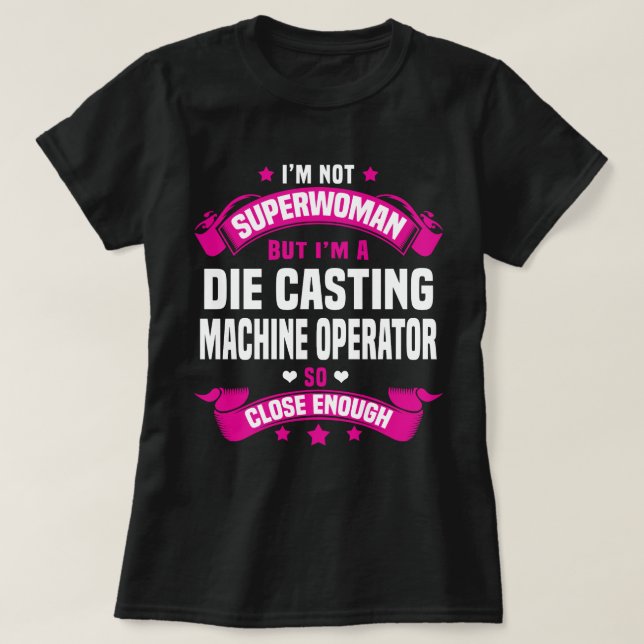 Bediener der die Gießerei T-Shirt (Design vorne)