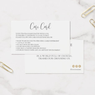 Bedienungsanleitung für die Clothing Care Enclosur