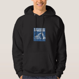 Bedienungsanleitung für Schwere Maschinen Blueprin Hoodie