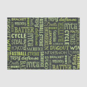 Bedingungen für das Fastfeld-Softball-Chalkboard Seidenpapier