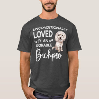 bedingungslos von einem bezaubernden Bichpoo gelie T-Shirt