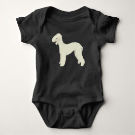 Bedlington Terrier Baby Strampler