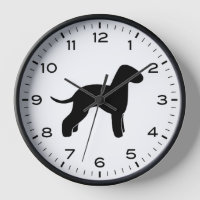 Bedlington Terrier Dog Breed Silhouette